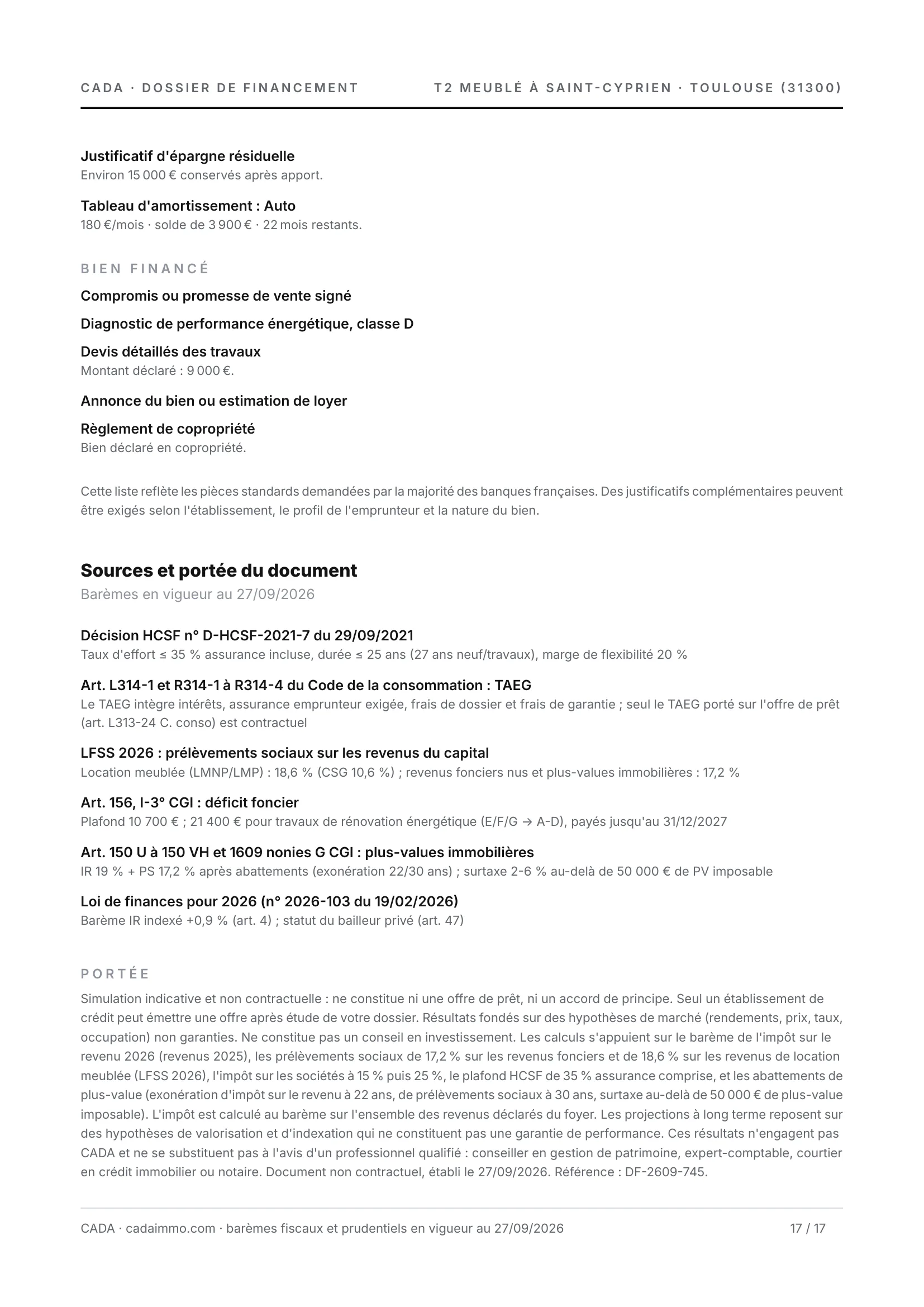 Page 17 du dossier : les sources.